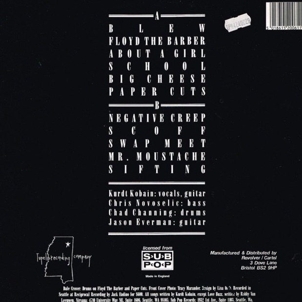 nirvana_boddah's tweet photo. Há 37 anos, o Nirvana lançava seu álbum de estreia de estúdio, Bleach https://t.co/7ykH8Id8FR