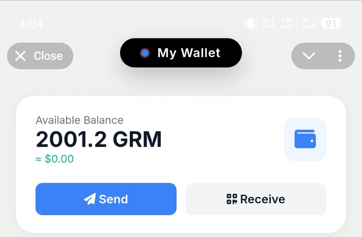 ManaCryptoo's tweet photo. 🔥 Hot Offer Alert
🎁 Telegram Mining Project

➡️ Join Now: https://t.co/vxrEL11wFs

✅ Get 10 tokens instantly after joining
✅ Instant sell option available
✅ Unofficial buying and selling is already active
✅ You need to restart mining every 4 hours.

50 GRM = $0.50 Unofficial Sell😳😳
#grm
