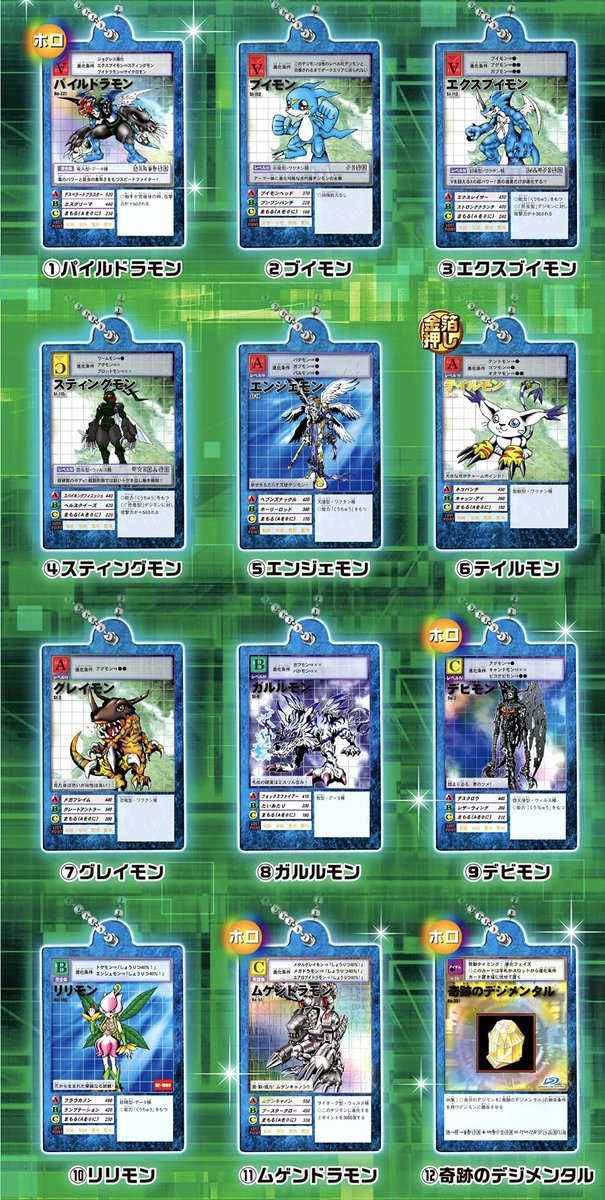 japancapsuletoy's tweet photo. 【デジタルモンスターカードゲーム アクリルチャームコレクション02】 
9月予定・300円ガチャガチャ。 https://t.co/sEde3mKZKh