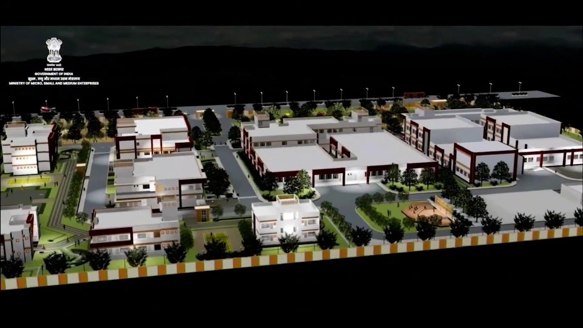IndexBihar's tweet photo. Foundation stone laid for a state-of-the-art MSME Technology Centre in Khizirsarai, Gaya ji.

₹170 crore project will be developed over 20 acres and is expected to to boost skills, innovation and MSME growth in the region. https://t.co/erfkhfA11l