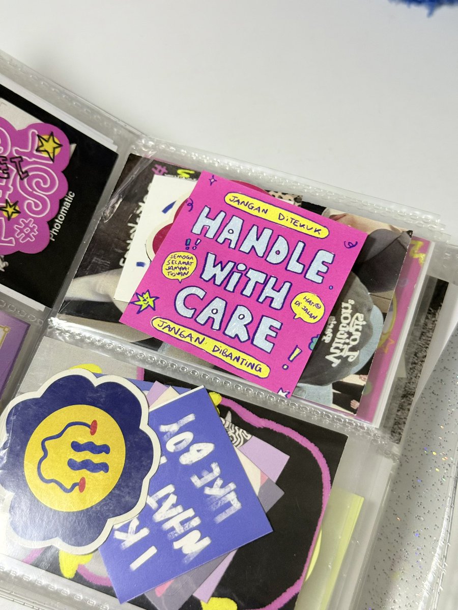 Cap Sticker Text Sampe meeee tooo!!! bahkan sampe rela ngelopekin sticker yang ada di ...