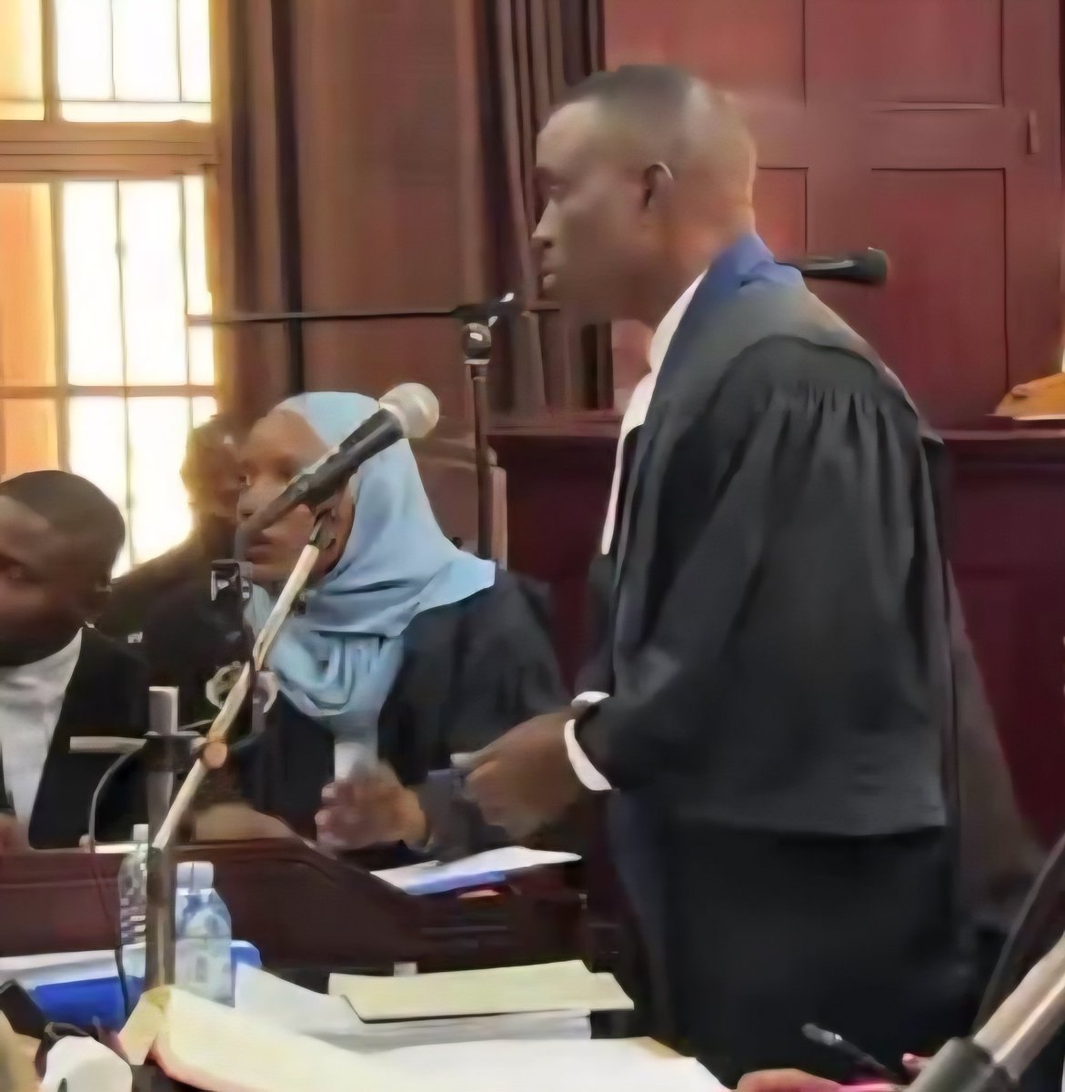 DNyombi's tweet photo. Elias Lukwago should not face any harm. Elias Lukwago must be free to do what is lawfully in his line of duty. His release must be immediate. @ug_lawsociety https://t.co/cHBwwjcK33