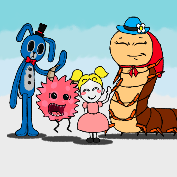 DEAD_MOUSE_99's tweet photo. Hola, hace mucho cree a estos personajes para mi historia, ya los iba a descartar porque no encontraba el momento de incluirlos, pero ya que los tengo hechos, ya que más da. #thelittlesusy #deadmouse #susy https://t.co/F1OWIfd19P