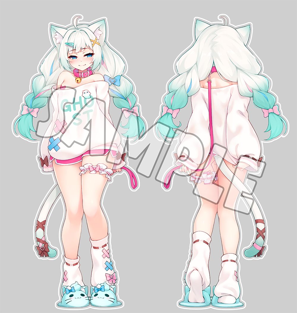 ricegnat's tweet photo. double sided acrylic standee for #OffKaiGen5 🩹

#FreakFantome https://t.co/1xy6pDlm7H