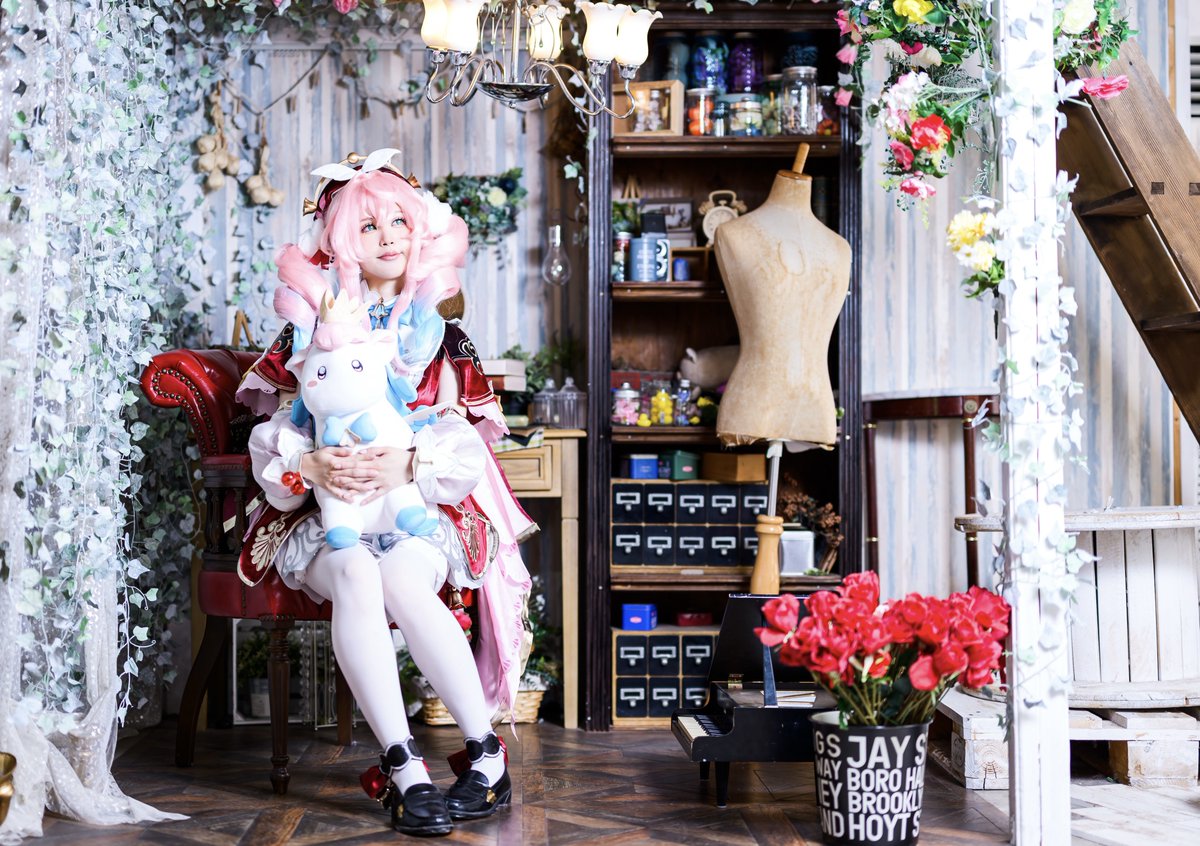 rua_renlove's tweet photo. ⚠️Cosplay  
崩壊スターレイル/ヒアンシー Hyacine
photo▶︎(@kuro_neko728 )
Studio▶︎(@StudioFantome ) https://t.co/pdFvP05laY