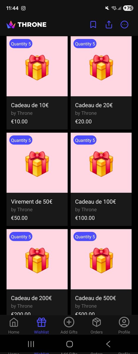Melgrace32's tweet photo. Mes soumis qui veulent m'offrir des cadeaux ça se passe sur throne 
Lien en bio 
#moneyslave #soumis #findom #sugardaddy #paypig https://t.co/wJdUbTkf2A