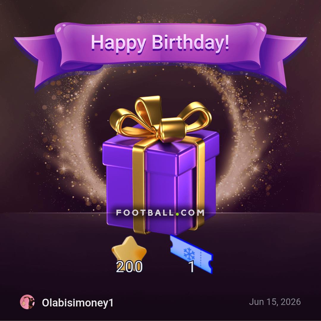 AlRoundSportsNG's tweet photo. Got a sweet Happy Birthday message and cool rewards from https://t.co/8uOBg40Yi1 today!
https://t.co/mRfnAWq2SI https://t.co/xsKCtcn9RF