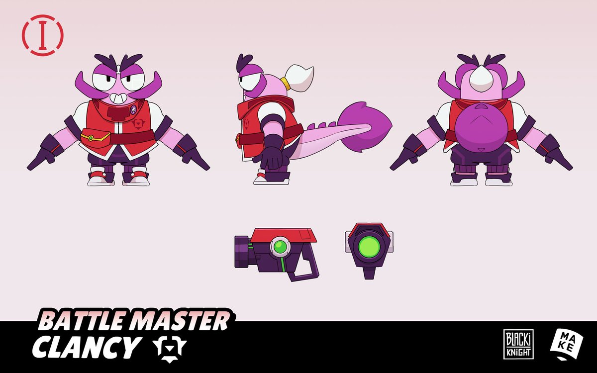 blacki_knight's tweet photo. BATTLE MASTER CLANCY is the arena's elite competitor. Get ready for the duel!  

#brawlstarsart #supercellmake https://t.co/LJP8l4Ogsr