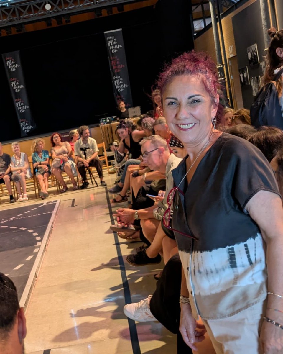 MADferia's tweet photo. MADferia sigue presente en los circuitos de artes escénicas, esta vez en el @festivalcadizendanza 💃

María Sánchez de la Cruz ha participado estos días en el festival en Cádiz, en representación de MADferia.

Gracias al equipo del festival por recibirnos en esta edición 💙 https://t.co/9TmygAc3bL