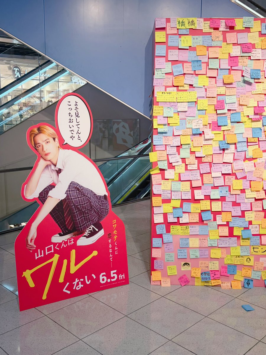 83inoo's tweet photo. HEPにて、恭平ちゃんの映画のパネル発見‼️

#山口くんはワルくない
#なにわ男子
#なにふぁむ
#大西流星
#きょろりゅちぇ
#推し活 https://t.co/1NFiZvRaCQ