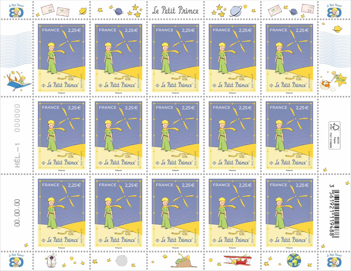 toutsurletimbre's tweet photo. ✨ Vente générale du #timbre et souvenir @Le_PetitPrince 80 ans :
🤴nombreux bureaux de poste
🤴par abonnement
🖱️sav-phila.philaposte@laposte.fr
📞05 53 03 19 26
📮au @museepostal
🟥au Carré d'Encre - Paris 9 dès le 16/06
🌐sur le site https://t.co/qsw48tWN7e
🤴résa buraliste https://t.co/a7ohH7Jgrh