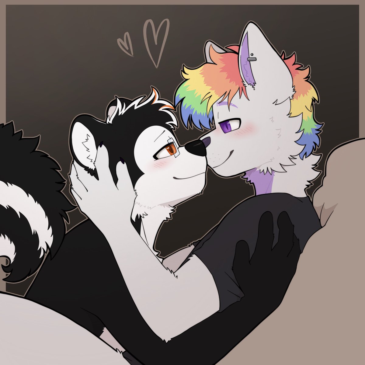 YouknowwhoGD's tweet photo. More Snuggles 🦨🧡 https://t.co/JdJbqqMgRO