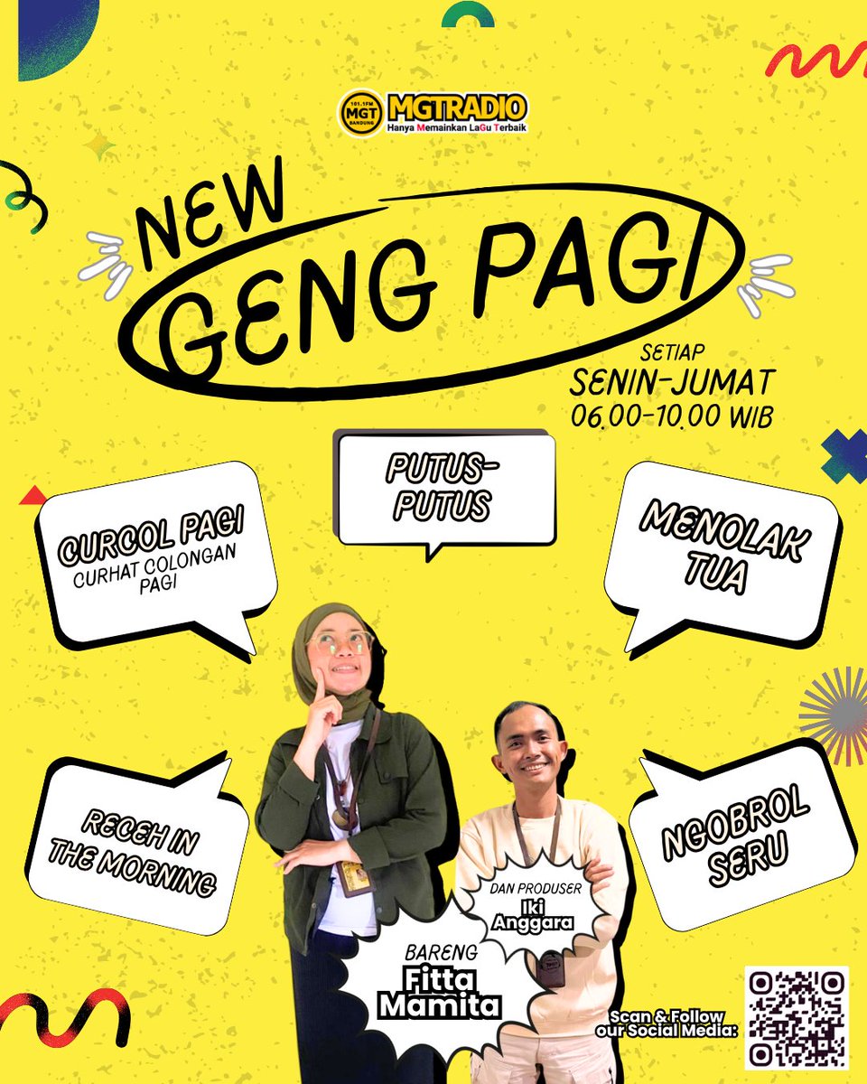 101.1 MGTRADIO Bandung tweet media