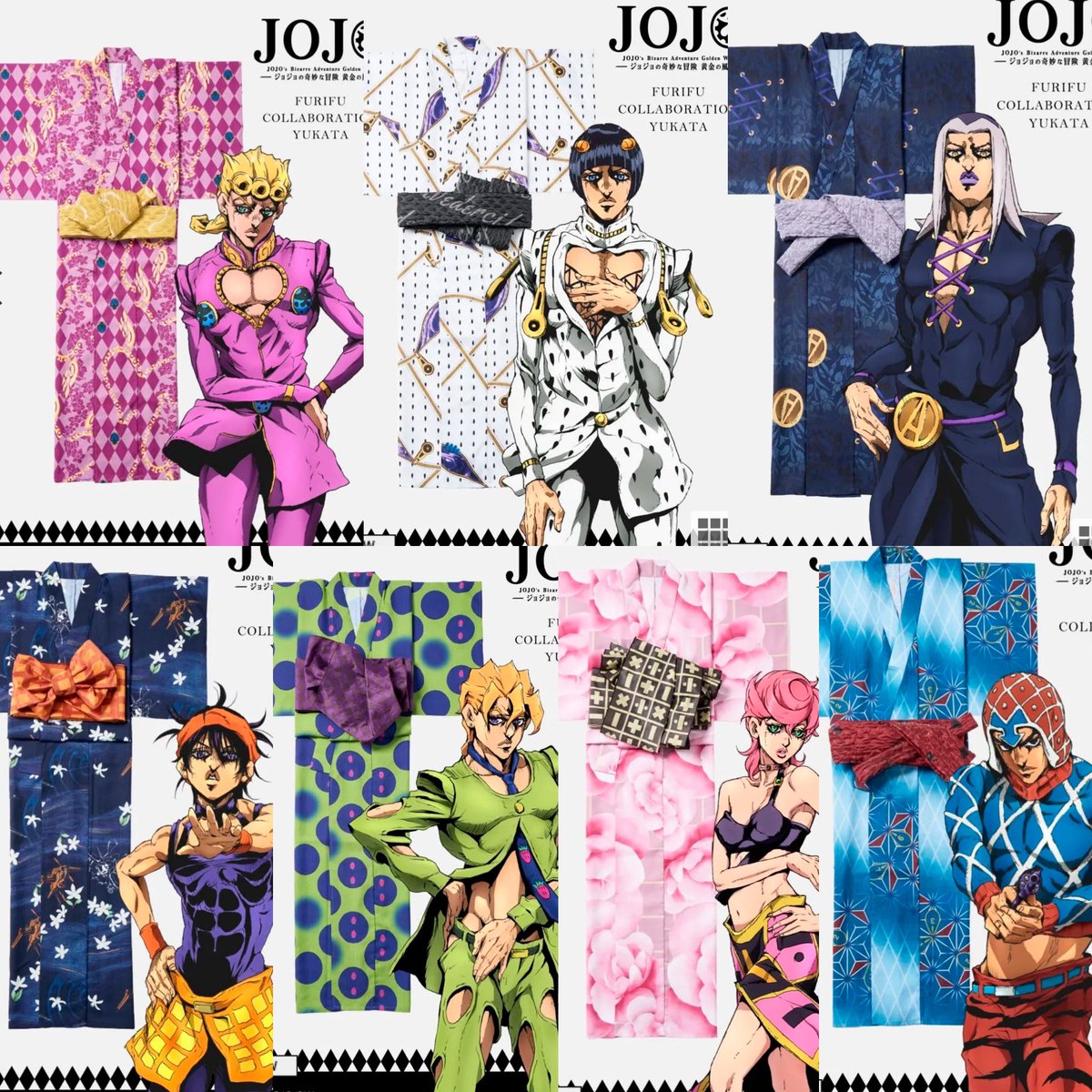 k42wKKihKBGTvXv's tweet photo. 各キャラクターの商品ページ！！

ジョルノ・ジョバァーナ
https://t.co/u453cvWfTu

ブローノ・ブチャラティ
https://t.co/GWJzwoiFAN

パンナコッタ・フーゴ
https://t.co/IZjLouNBqs

ナランチャ・ギルガ
https://t.co/07pGz2jCFE

グイード・ミスタ
https://t.co/T6MeugEWhF

レオーネ・アバッキオ
https://t.co/nsxBDsu814

トリッシュ・ウナ
https://t.co/v7GptPGJFF