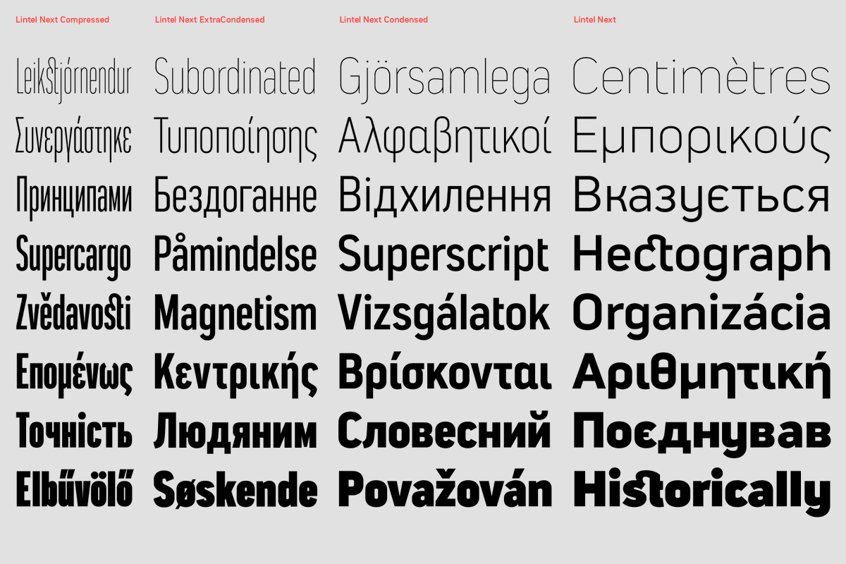 TweetsByTBI's tweet photo. The Northern Block’s Next Series is an ongoing rebuild of the foundry’s typefaces, expanded across scripts and engineered for modern use. https://t.co/nwz3ur0hEj