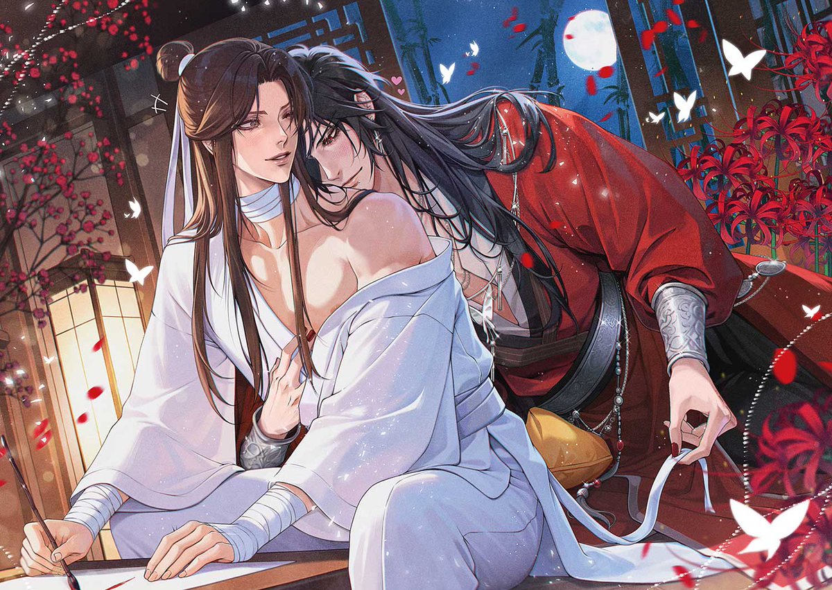 huachengsasa's tweet photo. THE MOST SEXUALLY CHARGED COUPLE IN THE WORLD ARE THE HUALIANS.🗣🗣🗣🗣🗣 (Illustration of spanish edition.) *@*@*@*@*@*@*@*@. https://t.co/UoWg3E4suC