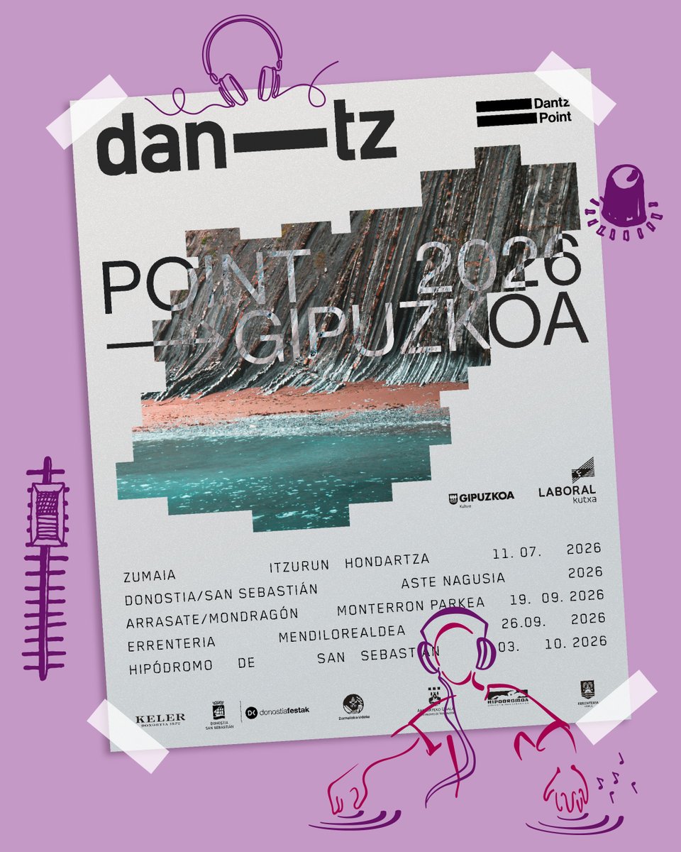 LABORALkutxa's tweet photo. 🎶 Musika elektronikoak Gipuzkoa bere paisaia enblematikoenekin lotuko du berriz ere.

📍 Dantz Point Gipuzkoa LABORAL Kutxak lurraldeko bost gune paregabe zeharkatuko ditu aurten.

🗓️ Uztailaren 11tik urriaren 3ra.
 🎉 https://t.co/QYXZfnuPXE

@dantzmusik https://t.co/H5Ip6eiUG2