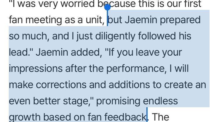 chezzecakey's tweet photo. #thankyoujaemin ♥︎ https://t.co/TgagrfyoAr