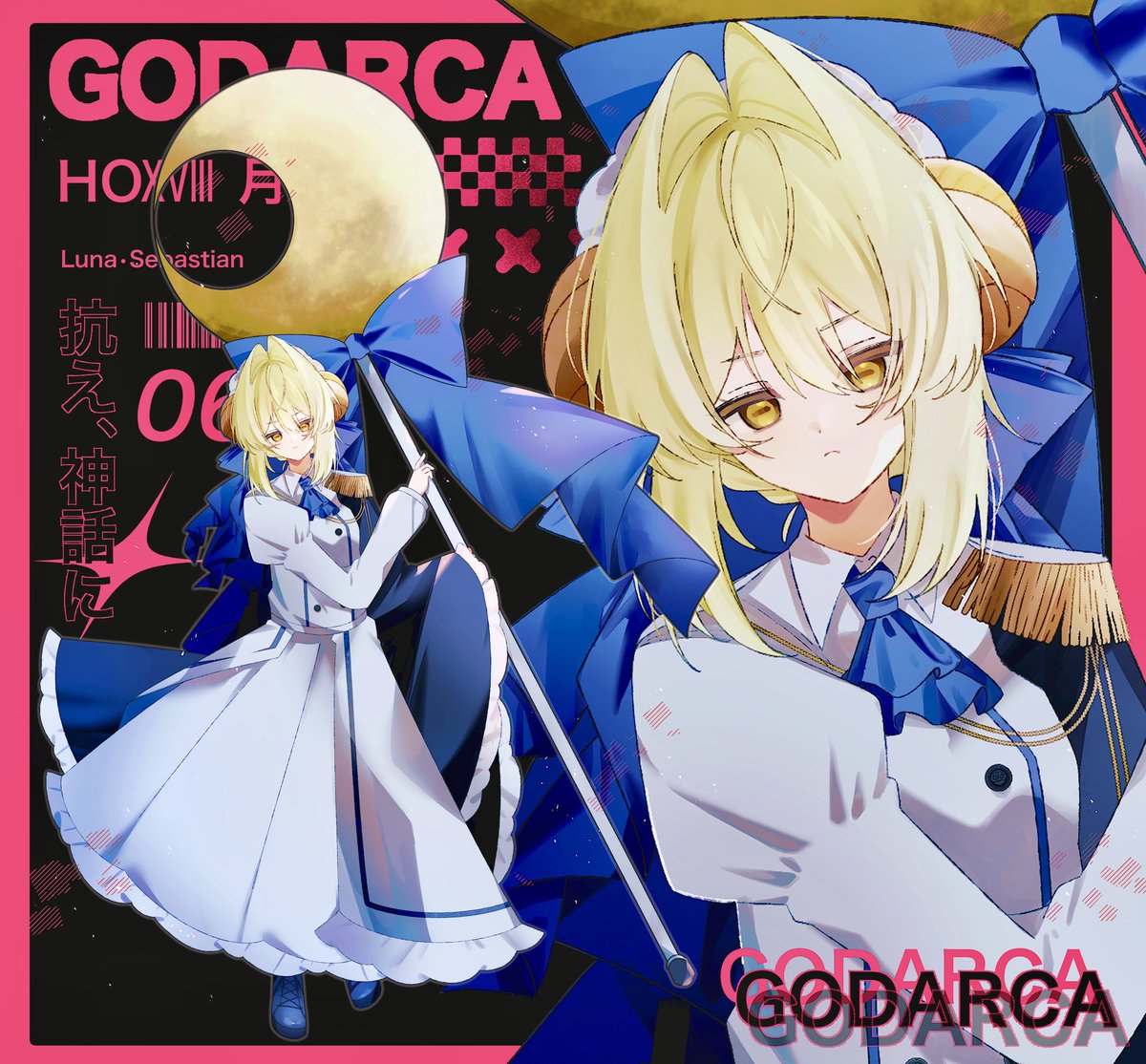 xx0__il's tweet photo. ✧︎ 𝚌𝚊𝚕𝚕 𝚘𝚏 𝚌𝚝𝚑𝚞𝚕𝚑𝚞
GODARCA

✦ HO XVlll ／ 月
Luna・Sebastian

＝＝＝＝＝

#神話殲滅機関アルカナ隊員名簿 https://t.co/9FXKvVp0pD