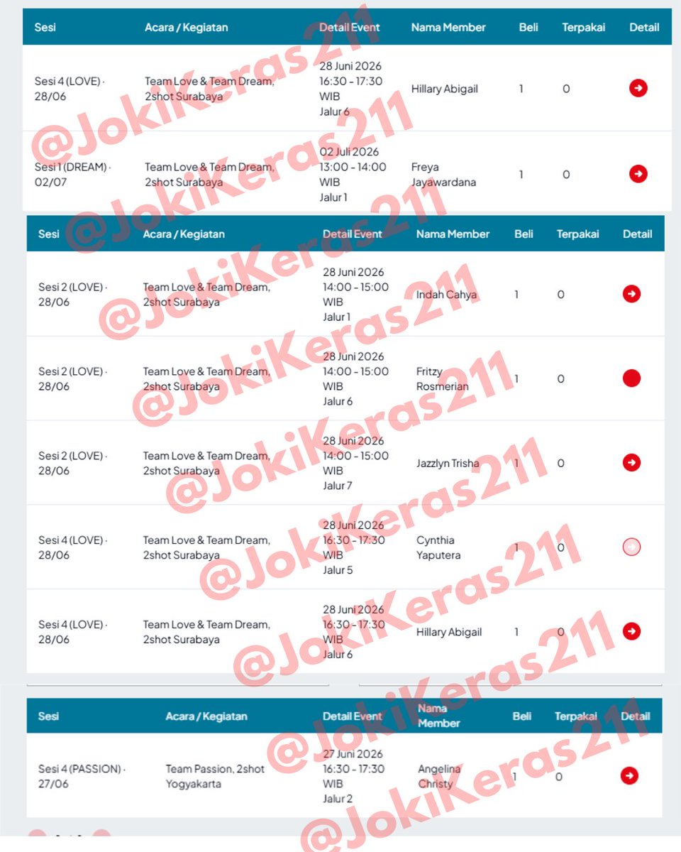 JokiKeras211's tweet photo. Thank you buat kalian yang udah percayain war tadi siang ke kami. Slot untuk WAR tanggal 22 masih OPEN! 

Slot terbatas, yuk langsung amankan posisimu via DM sekarang juga.

Testimoni hangat langsung mendarat! 1/2

#Pilihjoker https://t.co/c0IymozGBg