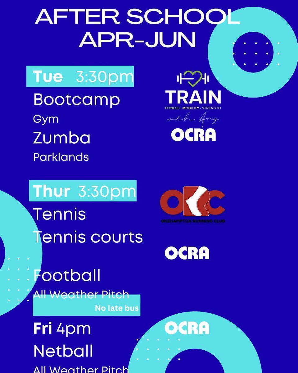 OCRASport's tweet photo. Year 7–11 students are welcome to drop into our after-school clubs—casual sessions packed with activities for every interest and ability, from sports and creative arts. https://t.co/M6CIMboULe