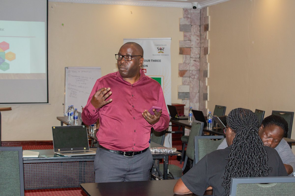 MCFMakerere's tweet photo. Happening now at Royal Suites: A three day Leadership Development Summer School! 
The training aims to enhance student employability, career services, entrepreneurship development &amp; transformative leadership for developing market-ready graduates for the evolving world of work. https://t.co/qaDnbhEarA