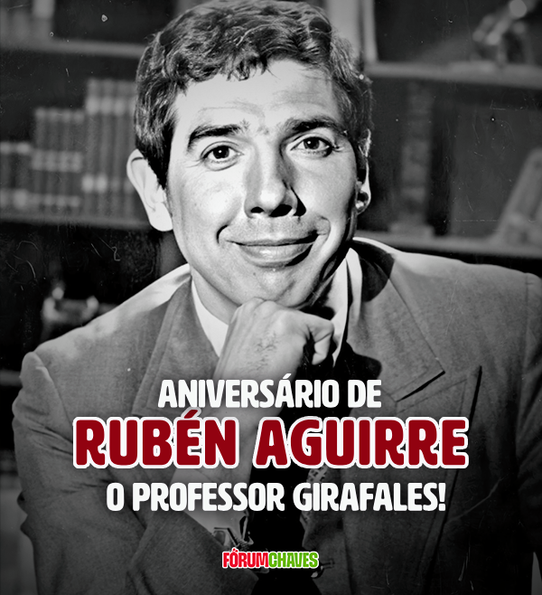 ForumChaves's tweet photo. Há 92 anos nascia o eterno Rubén Aguirre, inesquecível por suas atuações como o Professor Girafales, Sargento Refúgio, Lucas Pirado e outros tantos nas séries de Chespirito! https://t.co/xBRN1q4NOB