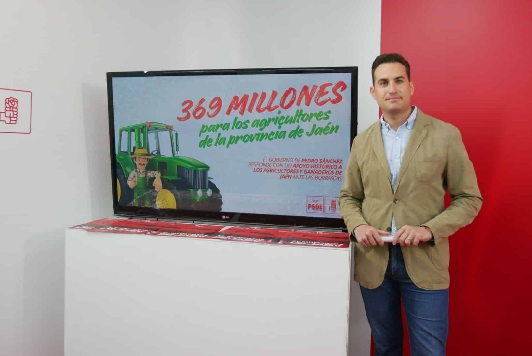 PSOEJAEN's tweet photo. 🔴🌳 Ayudas históricas del Gobierno a los agricultores de Jaén: ya han llegado 369 millones 

🔗 Más info: https://t.co/WwkkyzLMQn https://t.co/OTr4xeZwvf