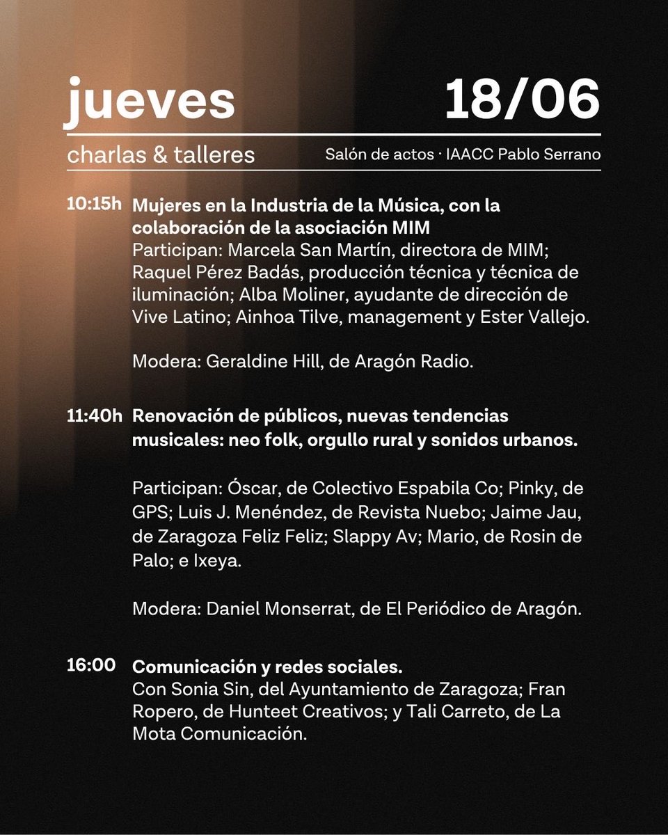 zgzfelizfeliz's tweet photo. Esta semana hay charlas muy interesantes en el Congreso Estatal de Salas en Zgz. Nos han invitado a participar en una sobre Renovación de públicos y Nuevas Tendecias (el jueves por la mañana) moderada por @Yandrakovic https://t.co/Q0hy3k6H4a