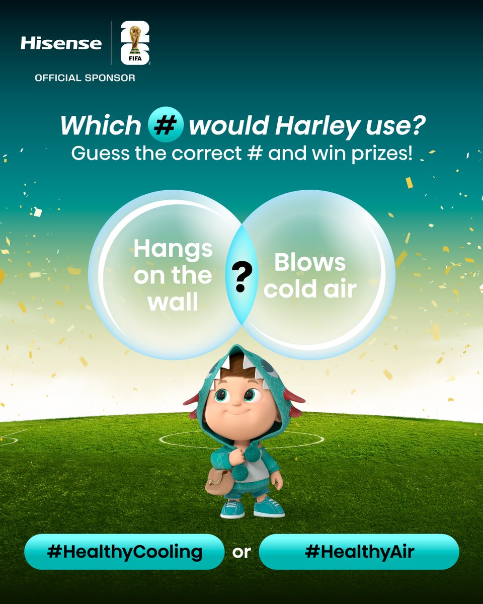 HisenseMalaysia's tweet photo. 🔍  Ready for another challenge? Help Harley use the right hastag!
Join now and stand a chance to win a Hisense exclusive merch!

Join:
1️⃣ Follow us + WA 👉 https://t.co/cF2Pca3udP
2️⃣ Like &amp; Share
3️⃣ Tag a friend + comment your answer

T&amp;C: https://t.co/Nv6GDNPrtk https://t.co/DjXWJhlZO7