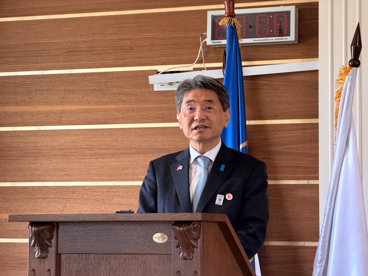 JapanEmb_SRB's tweet photo. 🇯🇵🤝🇷🇸 6月12日、セルビア南西部に位置するセニツァ市において、令和7年度対セルビア草の根無償資金協力事業である「セニツァ市バックホーローダー整備計画」の引渡式が実施されました。この支援により、除雪や水道管の維持管理、不法投棄場の清掃の効率化を図り、市民の生活環境が改善されます。 https://t.co/fEUHd4lScc