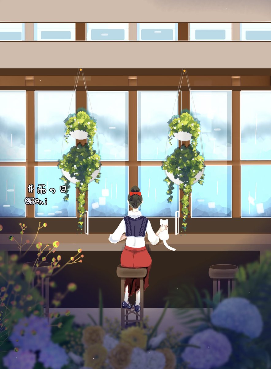 tagimarujp's tweet photo. #雨の日 #イラスト
ゆったり行きましょう！ https://t.co/eEzfsC844c