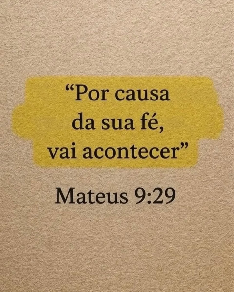 Eliabe76's tweet photo. Por causa da sua fé, vai acontecer. 

Mateus 9:29 📖✨ 

Amém! 🙏🏽 🫴🏽 https://t.co/V98YrVr6gS