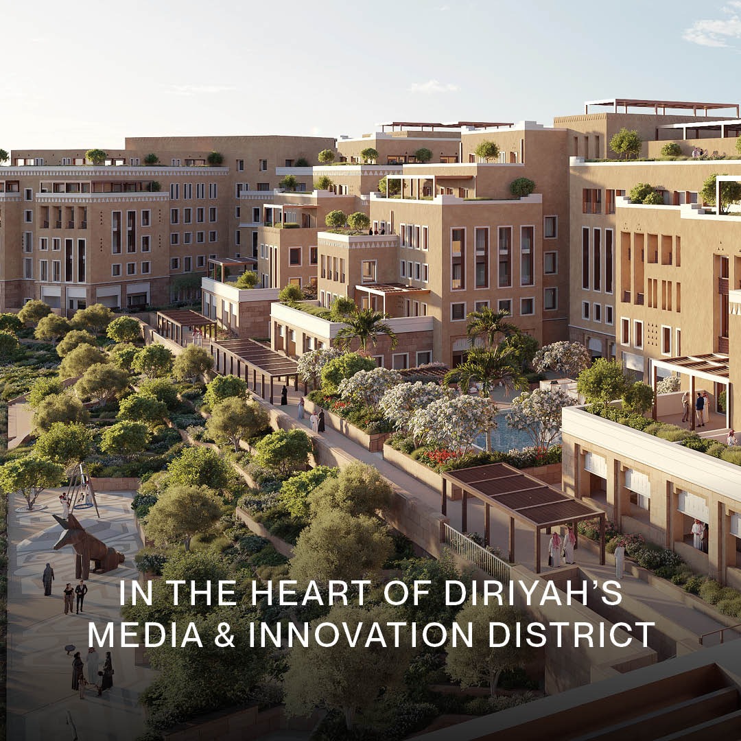 DiriyahCo's tweet photo. Own a home in Diriyah, where heritage, community and everyday life come together.