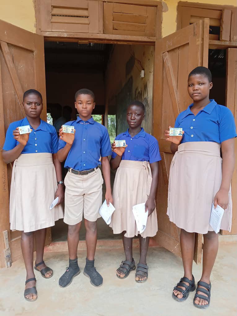 officialNIAGH's tweet photo. The Ghana Card registration exercise for children aged 6–14 years is ongoing in the Northern Region, taking identity directly to schools and communities to ensure every child is recognised, protected, and included in national development.
Don’t miss this opportunity. https://t.co/DaBSCqTwVa