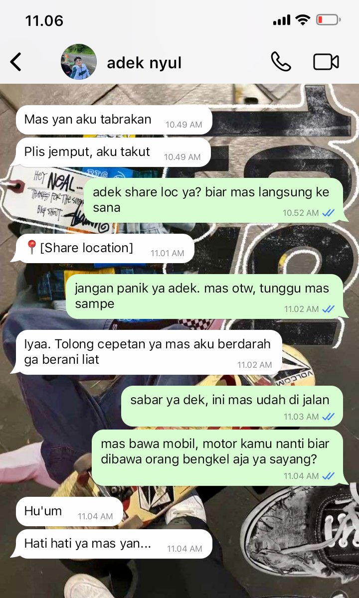 felicityaaaa's tweet photo. yunyul/milkmatcha one tweet au

-adek nyul tabrakan https://t.co/mcqJhtsDhg