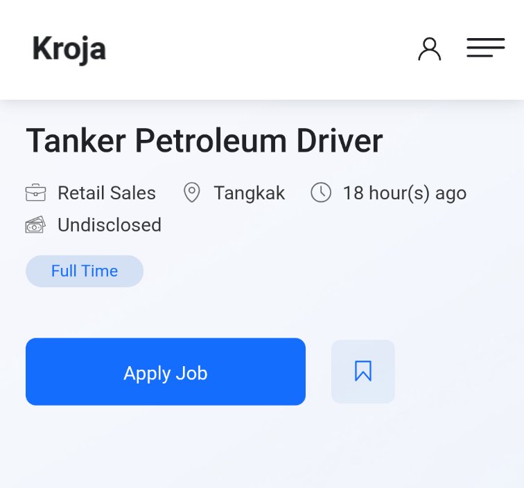 krojamy's tweet photo. Job: Tanker Petroleum Driver
Location: Tangkak, Johor
Apply job 👉 https://t.co/K6eVoYQ39S https://t.co/L59b6RJpLa