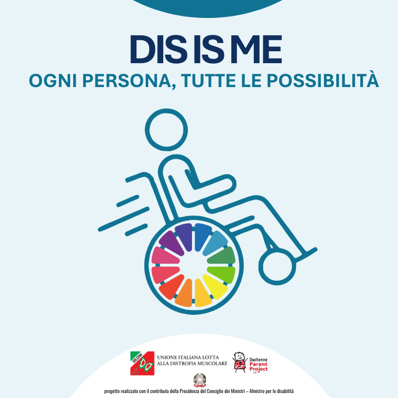 Parent_Project's tweet photo. L’impegno di UILDM e Parent Project per l’indipendenza delle persone con disabilità continua con il progetto “DIS IS ME. Ogni persona, tutte le possibilità”>> leggi il comunicato qui:https://t.co/jN9b0q5m1N https://t.co/qRVjWX73Tn