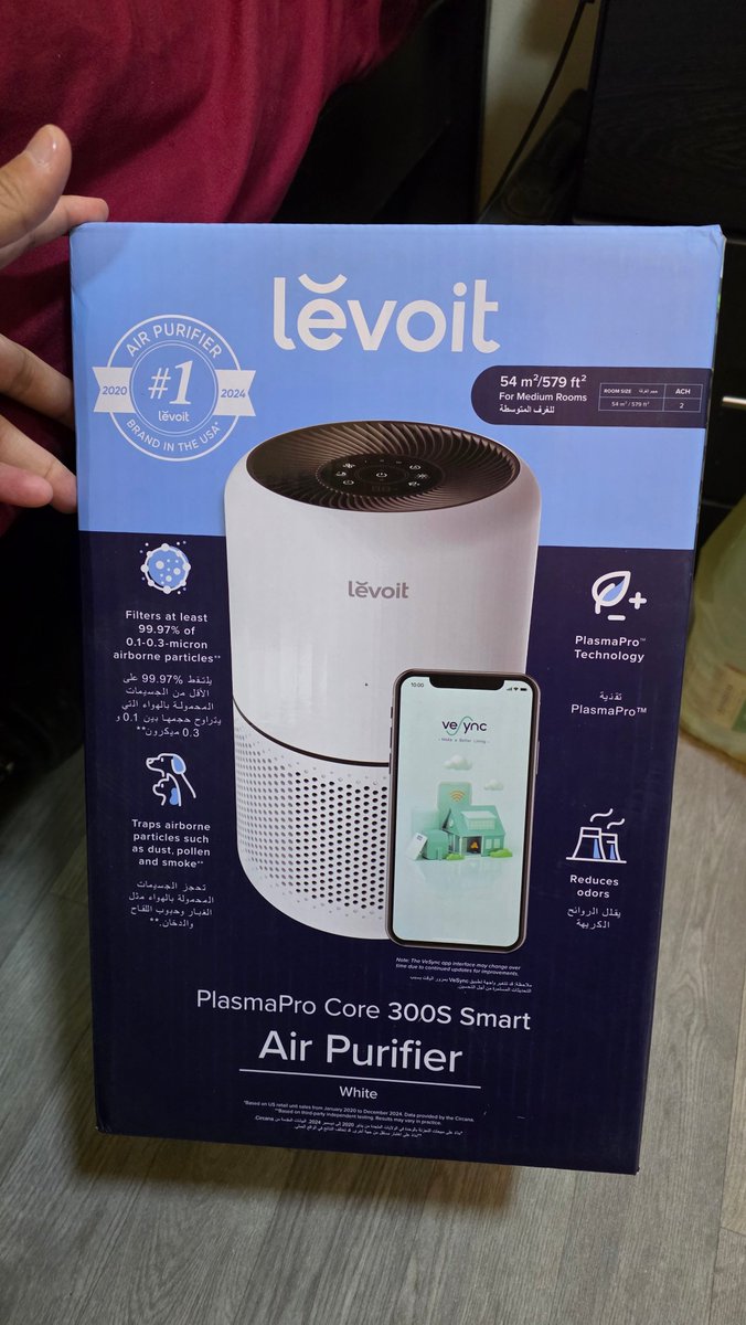 LuayPrince's tweet photo. 🛒 للطلب :

- مدفوع الضريبة
+ شحن مجاني محلي يوصلك بيومين بالكثير
+ عليه خصم صار ب 515 ريال
+ كود الخصم هذا : GCCMS4 يصير بـ 452 ريال 😍🔥
+ تقدر تخليه 4 دفعات بالشهر ب 128 ريال

🫡 الحقوا عليه ضروري يكون بكل بيت وكل غرفة ما كنت اصدق فيه صراحة لين جربته بنفسي وشفت الفرق المجنون فكني من التنظيف المستمر + العروض وكود الخصم بسرعة يخلص لذلك استغل الفرصة :

https://t.co/wgfuLqcnaz

🛒 لطلب الفلتر لحاله :

https://t.co/mt7C0hOj9q