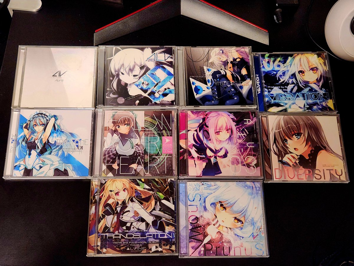STARBLUE_AB's tweet photo. ALVINEのCDを購入しました！

今までアルヴァインを知らなかったんですが、試聴したら欲しくなったので即購入しちゃいました。

エルケージの時もそうだけど、一昔前のアニメ曲って感じで最高です！ https://t.co/4LZTFTP5tA