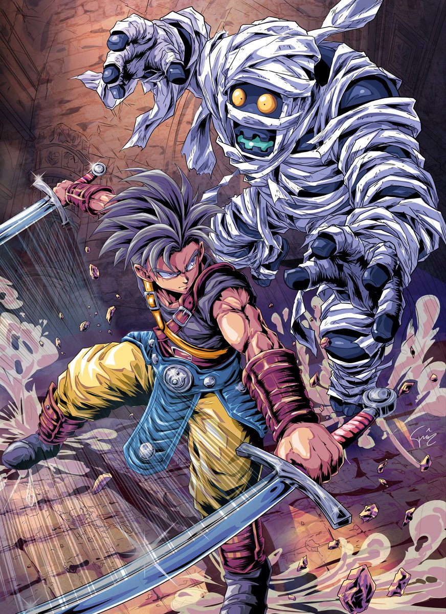 AirForceTuan's tweet photo. J’ai voulu rendre hommage à Dragon Quest XII et son héros.

Ça m’a pris beaucoup de temps à dessiner. Merci de partager si vous aimez ❤️ 

#dragonquest #draque #ドラクエ #ドラクエ12 https://t.co/3QG7lr1S7H