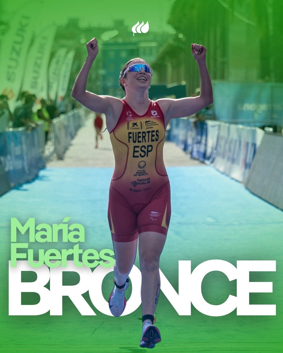idolas_esp's tweet photo. ¡¡IMPRESIONANTE el equipo español en el Campeonato de Europa de Triatlón Paralímpico!! 

DOS OROS para nuestras embajadoras:
@srgacio REINA DE EUROPA tras lograr su séptimo título
@evamoral82 campeona de Europa en la categoría silla de ruedas

Y CUATRO medallas más del equipo español:
PLATAS: Dani Molina yNil Riudavets
BRONCES: Héctor Catalá y María Fuertes

 ¡¡¡ENHORABUEEEENA @TRIATLONSP !!!