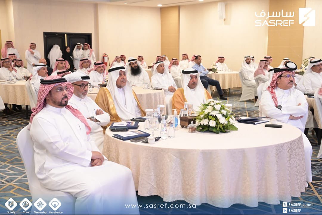 SASREF_Jubail's tweet photo. تشرفت #ساسرف بالمشاركة في لقاء المستثمرين السنوي الذي استضافه معالي رئيس الهيئة الملكية للجبيل وينبع م. خالد السالم، بحضور الرئيس وكبير الإداريين التنفيذيين لساسرف م. خالد الحارثي، إلى جانب نخبة من المستثمرين وقادة القطاع الصناعي. وقد شكّل اللقاء منصةً فاعلة لتبادل الرؤى واستعراض مستجدات التنمية  الواعدة التي تسهم في دعم النمو الاقتصادي المستدام.

تعتز ساسرف بشراكتها الاستراتيجية الممتدة مع الهيئة الملكية للجبيل وينبع، والتي كان لها دور محوري في دعم مسيرة الشركة وتعزيز البيئة الأجتماعية والصناعية المتكاملة في مدينة الجبيل الصناعية. ونؤكد التزامنا بمواصلة هذا التعاون البنّاء بما يسهم في تحقيق مستهدفات رؤية المملكة 2030، ودفع عجلة التنمية المستدامة والازدهار الاقتصادي.