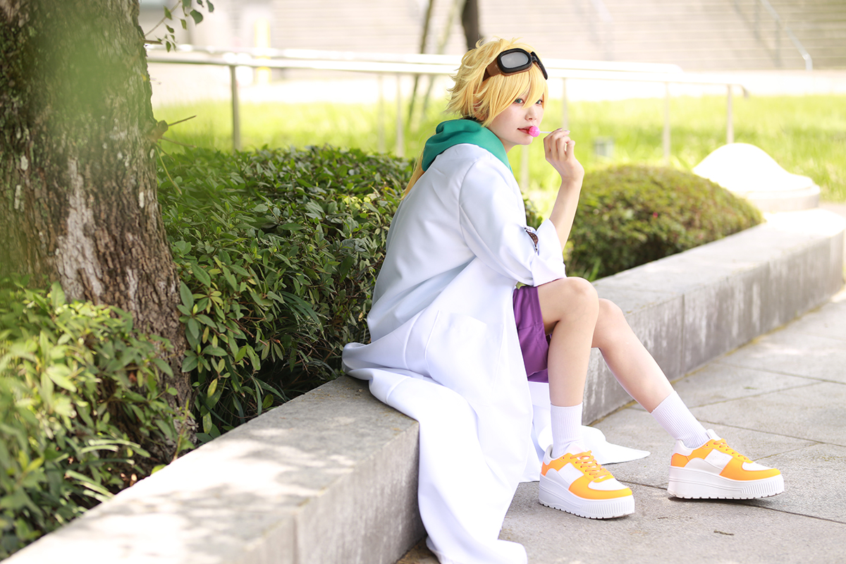 0806Ruu's tweet photo. コスプレ　名探偵プリキュア！
🍭ジェット先輩🍬

📷@moyutui 
 #コスカフェ18　#るうコスプレ https://t.co/cnn1XvDLEs