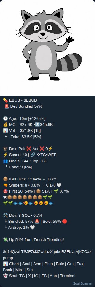NoirVectorX's tweet photo. ❌ 🤑 $ebub 
 
dev owns 57% of supply 🚨
bundled 64% 📦
fake hodls 6% 👥

obvious scam, next 💸
 
8u14QzaLTSJF7ci3ZwdazXgubeB2EbiatAjKZCazpump

https://t.co/TsPJJKYEzX https://t.co/xHsB0sI3uw