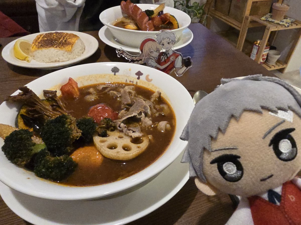 ATLUS_Apple's tweet photo. 스프카레가 너무 그리워서 먹으러 왔어요
여기꺼도 진짜 맛있당 😍😍😍😍😍 https://t.co/JaexRIOLD5