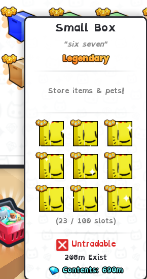 gaddzooka's tweet photo. @PetSimNews69 they're still in my box https://t.co/kBt9Sfykdm