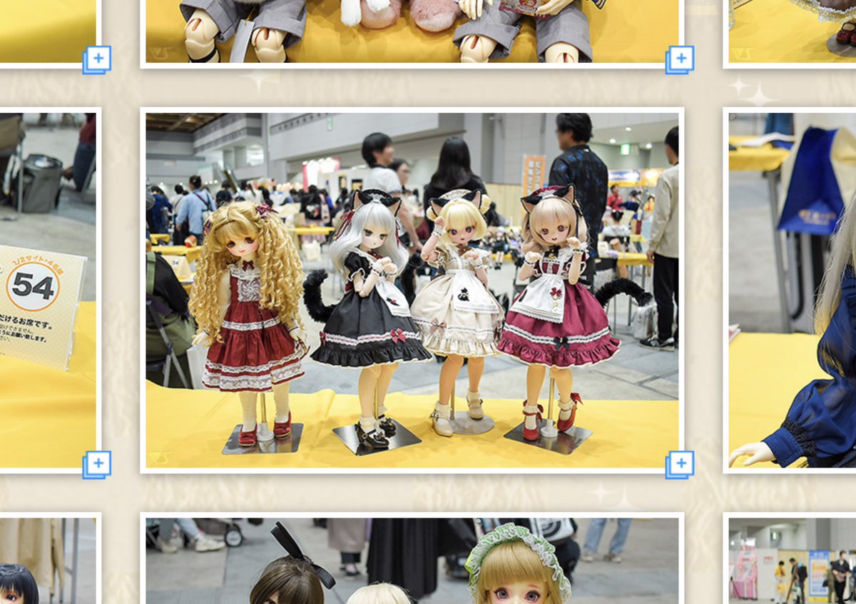 8RED6's tweet photo. ドルパHPのアフターレポートって、今までちゃんと見てなかったけど…
去年のホームタウンドルパからお茶会スペース借りるようになって、その時連れてったウチの子達が3回分とも写真載ってて驚き
来月は誰連れて行こうかね…？ https://t.co/1pQjkhbE8Y