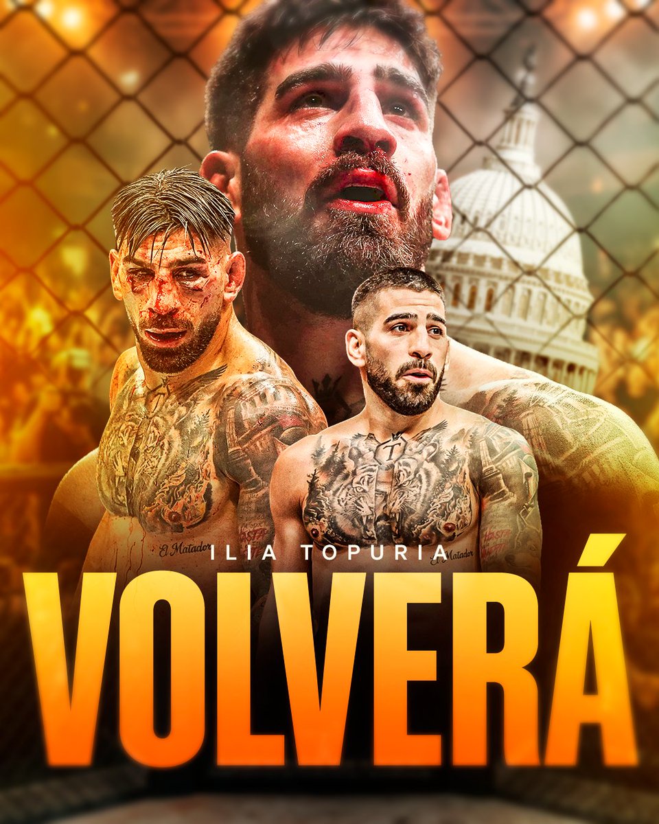 luckia_es's tweet photo. Ilia Topuria cayó ante Justin Gaethje y pierde el título de peso ligero, poniendo fin a una racha histórica que deja su balance en 17-1. 

Pero una derrota no borra todo lo construido y el camino continúa. ¡El Matador volverá más fuerte! 💪 https://t.co/p85Z5MthXh