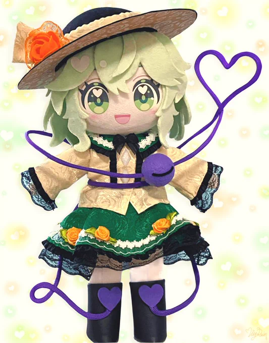 自作こいしちゃんぬいぐるみ お迎えをご検討いただける方いましたらよろしくお願いします! ※詳細・URLは(リプ欄)ツリーに載せておきます。